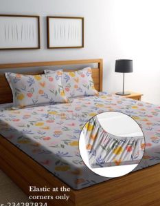 Fitted Bed Sheet with pillow covers