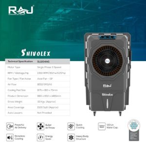 raj shivolex air cooler