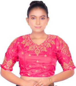 V Neck Bridal Readymade Blouse