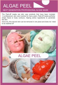 Alginate Peel Off Mask Powder-Multi Colour