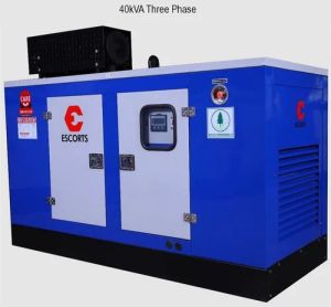 40kVA Three Phase Escorts Diesel Generator