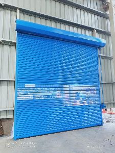 gear operated rolling shutter