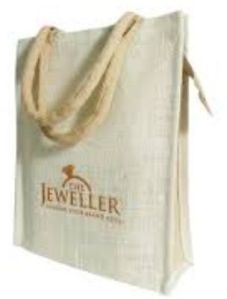 Printed Jute Jewellery Bag