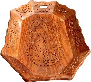 Wooden Sheesham Tray / Serving Tray / Tray