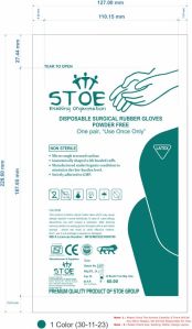 Latex Surgical Powdered Glove