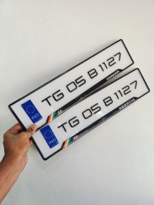 number plate lights