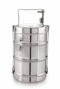 Round Stainless Steel Lunch Box