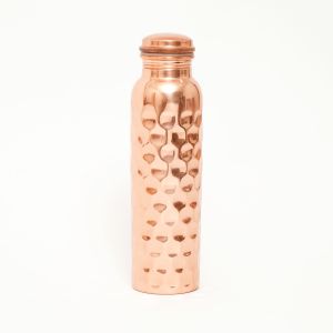 Copper Diamond Water Bottle Set