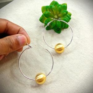 Stainless Steel Gold Plated Earrings