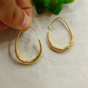 Stainless Steel S Hook Earring