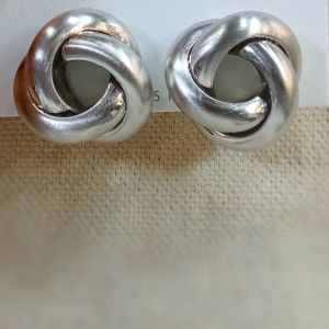 Stainless Steel Silver Earring