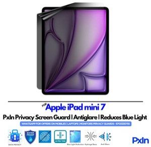 Privacy Screen Guard for Apple iPad mini 7