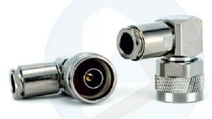 N MALE RIGHT ANGLE CONNECTOR FOR LMR300 CABLE