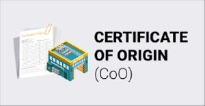 certificate of origin