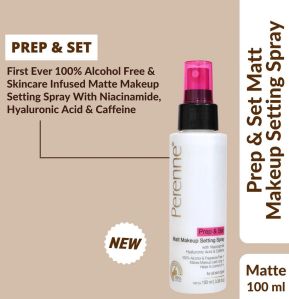 perenne prep set matte makeup setting spray