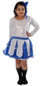 Skirt and Top Western Dance Fancy Dress Costume