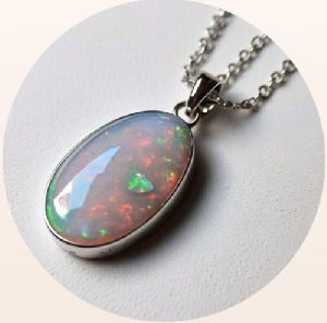 opal pendant