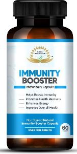 Organics Natural Immunity Booster Capsules with Green Amla Powder 60 Veg Capsules