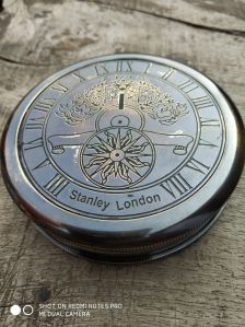 Shiny Brass Antique Nautical Compass