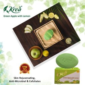 Krea Green Apple with Lemon beauty soap