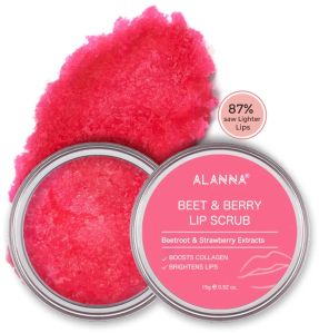 Womens Beet & Berry Lip Scrub