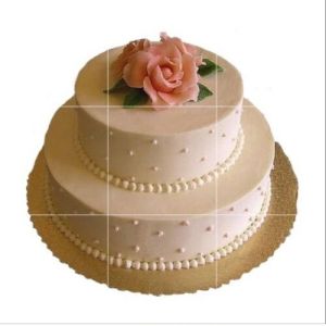 Stylish Pineapple 2 tier Cake 2 kg