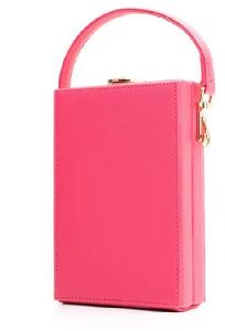 VERTICAL CLUTCH HOT PINK Woman Box Bags