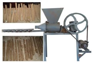 cow dung log machine