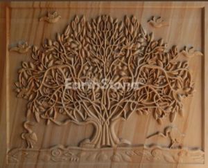 Tree & Birds Sandstone Wall Art