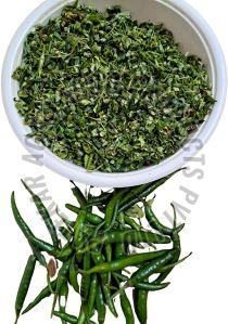 Dehydrated Green Chilli Flakes