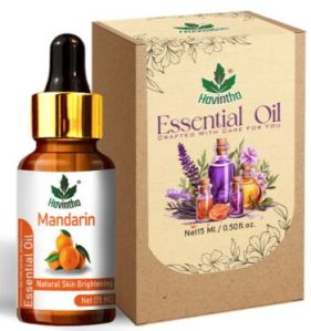 pure organic mandarin essential oil