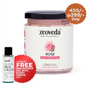 Rose Skin Smoothie Facewash for Radiant Skin