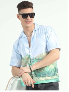 Grasslands Oversized Men Shirts