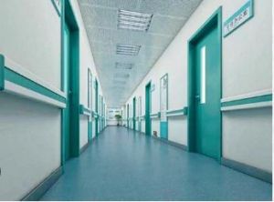 Plastic Blue Hospital Vinyl Flooring