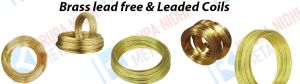 brass lead free and Leaded coils