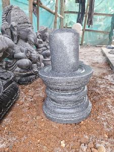 Black stone shivling