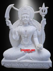 Marble Santoshi Mata Statue