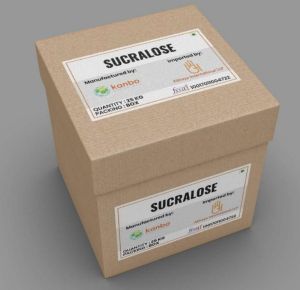 white sucralose powder