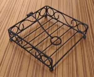 Wrought Iron Tissue Paper Holder