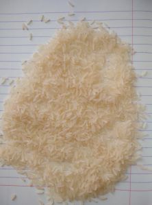 Parboiled stream rice