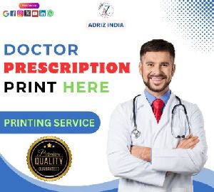 doctor prescription printing services