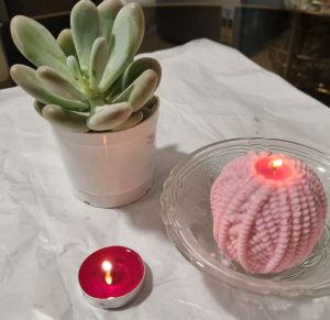 Paraffin Wax Bomb Design Candle