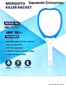 MR-02/03 Mosquito Killer Rackets