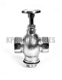 Nickel Chrome Plated Flush Valve