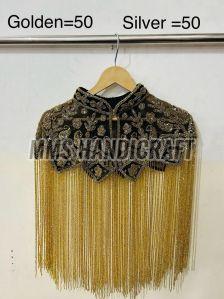 Ladies Golden Fringe Top