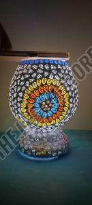 Mushroom Shaped Mosaic Table Lamp