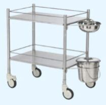 Stainless Steel Hospital Dressing Trolley