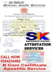 Degree Certificate Apostille Service