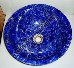 Lapis Lazuli Wash Basin