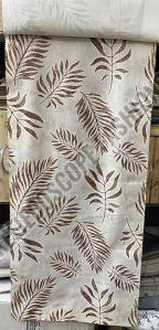 Leaf Dotted Foil Blackout Curtain Fabric